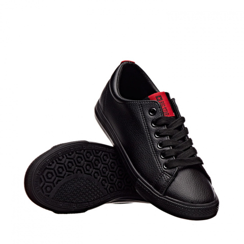 Sneakersy damskie czarne Sneakersy damskie czarne