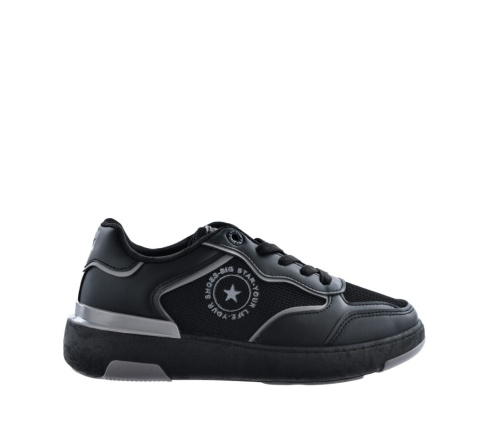 Sneakersy damskie BIG STAR LL274443 czarny Sneakersy damskie BIG STAR LL274443 czarny