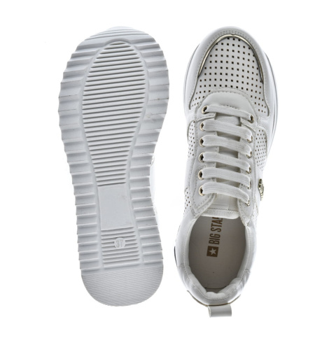Sneakersy damskie BIG STAR LL274588 biały Sneakersy damskie BIG STAR LL274588 biały