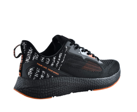 Sneakersy męskie BIG STAR LL174108 czarny Sneakersy męskie BIG STAR LL174108 czarny