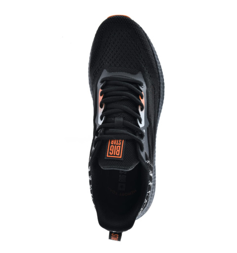 Sneakersy męskie BIG STAR LL174108 czarny Sneakersy męskie BIG STAR LL174108 czarny