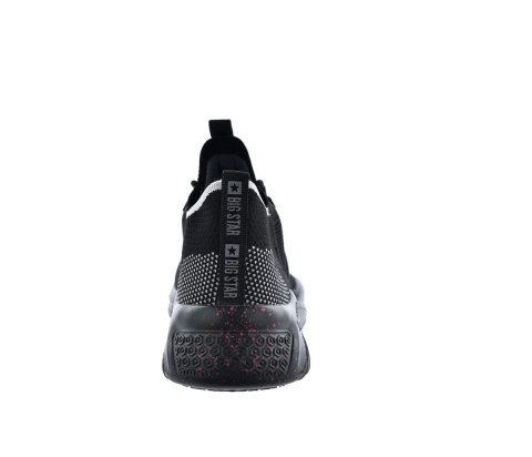 Sneakersy męskie BIG STAR LL174282 czarny Sneakersy męskie BIG STAR LL174282 czarny