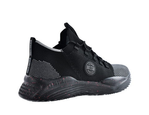 Sneakersy męskie BIG STAR LL174282 czarny Sneakersy męskie BIG STAR LL174282 czarny
