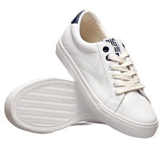Trampki damskie BIG STAR BB274211 białe