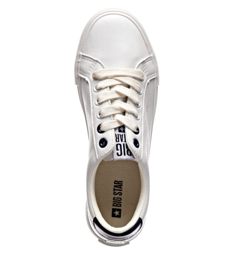 Trampki damskie BIG STAR BB274211 białe Trampki damskie BIG STAR BB274211 białe