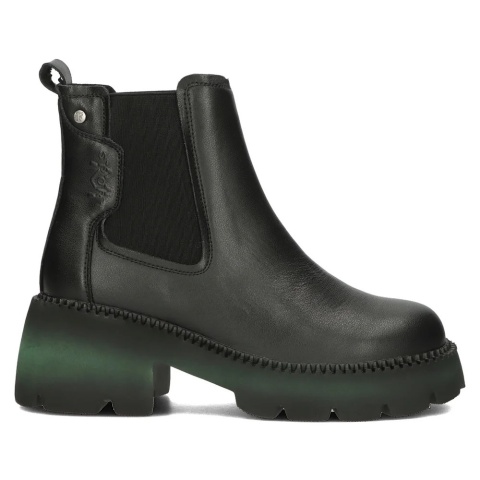 Skórzane botki damskie Filippo DBT4907/23 BK czarny