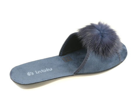Kapcie damskie Inblu NP-6V granat Kapcie damskie Inblu NP-6V granat