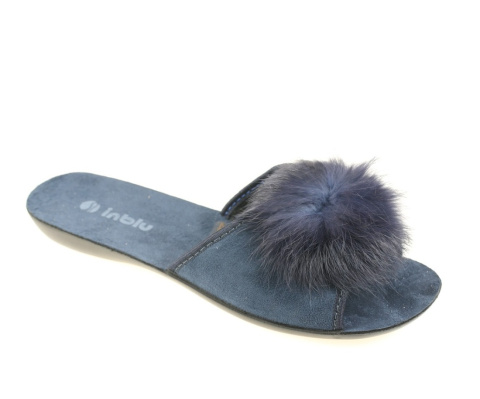 Kapcie damskie Inblu NP-6V granat Kapcie damskie Inblu NP-6V granat