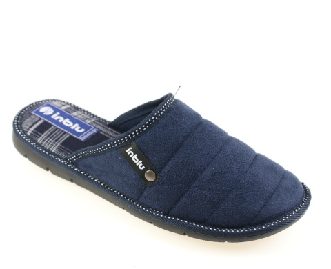 Kapcie męskie Inblu 91-27 granat Kapcie męskie Inblu 91-27 granat