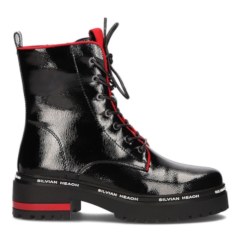 Skórzane botki damskie Filippo DBT3108/25BK czarne