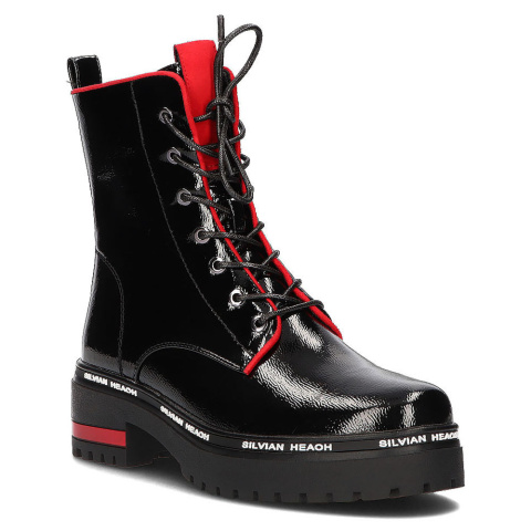 Skórzane botki damskie Filippo DBT3108/25BK czarne