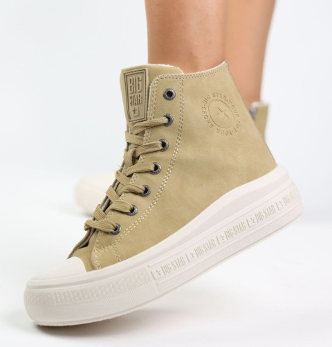 Wysokie trampki damskie Big Star Shoes MM274026 Wysokie trampki damskie Big Star Shoes MM274026