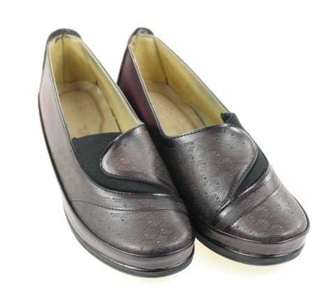 Półbuty damskie T. Sokolski ESM 305 Bordo Półbuty damskie T. Sokolski ESM 305 Bordo