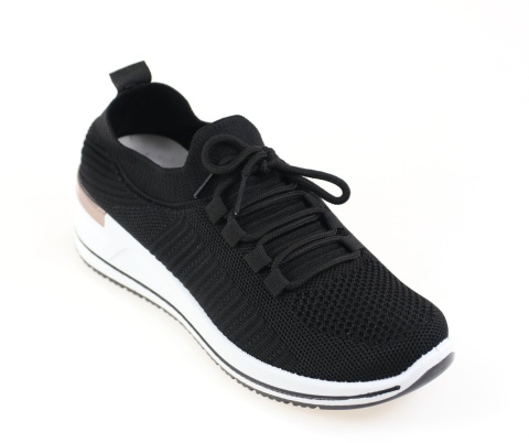 Sneakersy damskie X005-1 czarny Sneakersy damskie X005-1 czarny