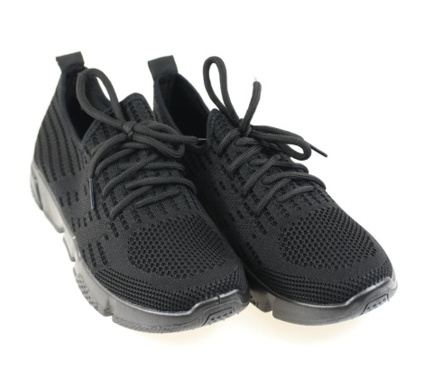 Sneakersy damskie 1753-1 czarny Sneakersy damskie 1753-1 czarny