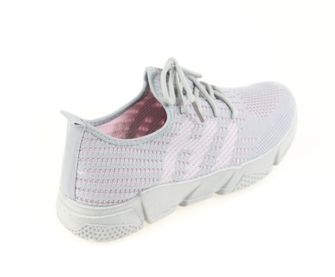 Sneakersy damskie 1753-2 szary Sneakersy damskie 1753-2 szary