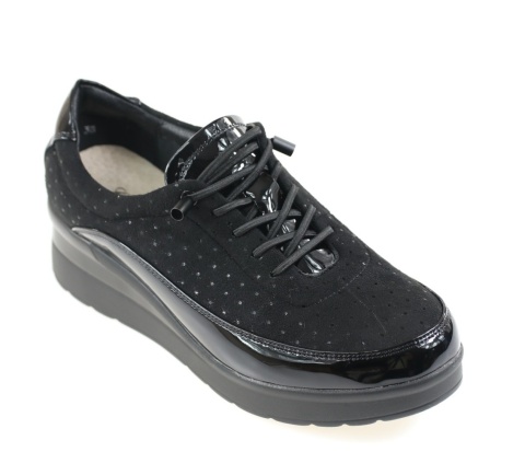 Sneakersy damskie 2140-1 czarny Sneakersy damskie 2140-1 czarny