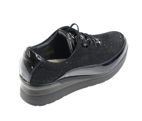 Sneakersy damskie 2140-1 czarny Sneakersy damskie 2140-1 czarny