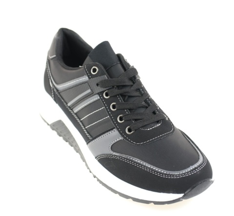 Sneakersy męski Camo 7079-5 czarny Sneakersy męski Camo 7079-5 czarny