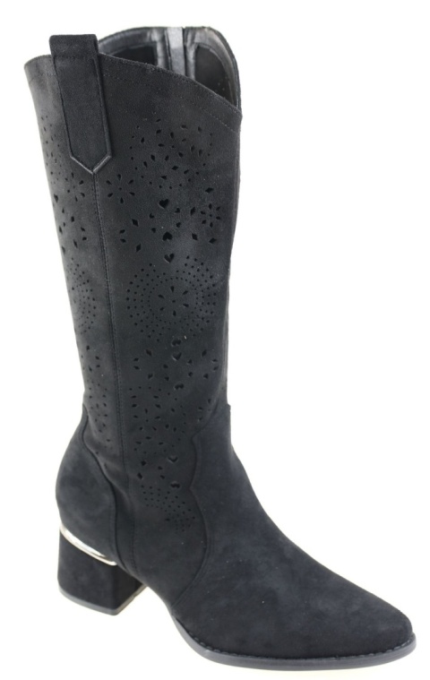 Kozaki damskie Evento 23BT35-6635 czarny