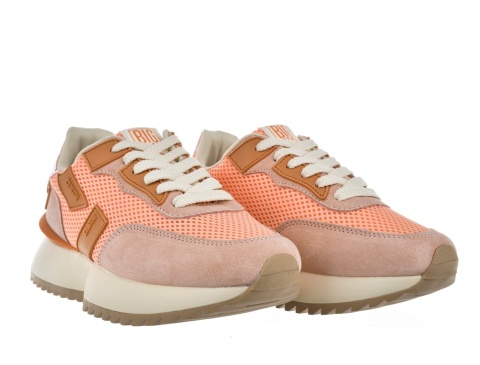 Sneakersy damskie BIG STAR NN274976 pomarańcz Sneakersy damskie BIG STAR NN274976 pomarańcz