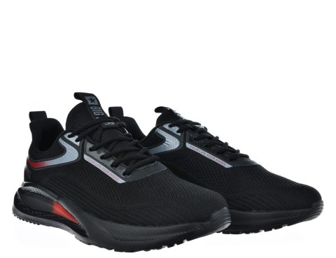 Sneakersy męskie HI-POLLY SYSTEM BIG STAR NN174373 czarne Sneakersy męskie HI-POLLY SYSTEM BIG STAR NN174373 czarne