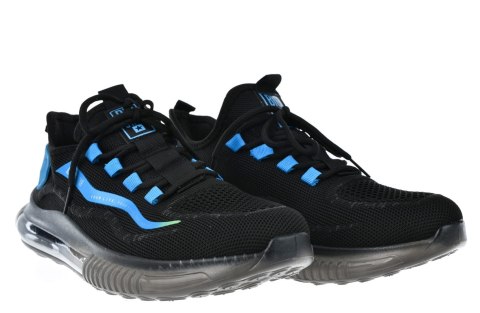 Sneakersy męskie HI-POLLY SYSTEM BIG STAR NN174450 czarne Sneakersy męskie HI-POLLY SYSTEM BIG STAR NN174450 czarne