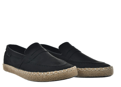 Espadryle męskie materiałowe Big Star Shoes NN174046 czarny Espadryle męskie materiałowe Big Star Shoes NN174046 czarny