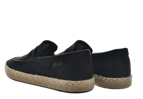 Espadryle męskie materiałowe Big Star Shoes NN174046 czarny Espadryle męskie materiałowe Big Star Shoes NN174046 czarny