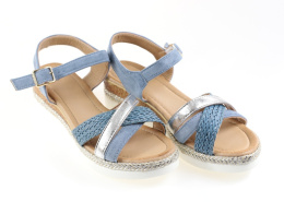 Sandały damskie Y45-1 niebieski