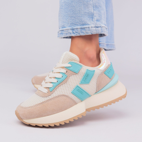 Sneakersy damskie BIG STAR NN274973 beż Sneakersy damskie BIG STAR NN274973 beż
