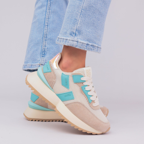 Sneakersy damskie BIG STAR NN274973 beż Sneakersy damskie BIG STAR NN274973 beż