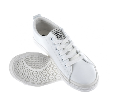 Sneakersy damskie białe BIG STAR JJ274311 Sneakersy damskie białe BIG STAR JJ274311