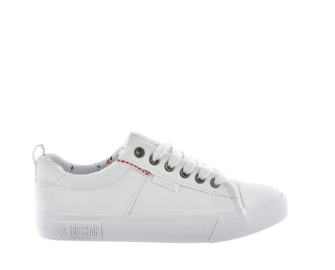 Sneakersy damskie białe BIG STAR KK274005 Sneakersy damskie białe BIG STAR KK274005