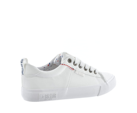 Sneakersy damskie białe BIG STAR KK274005 Sneakersy damskie białe BIG STAR KK274005