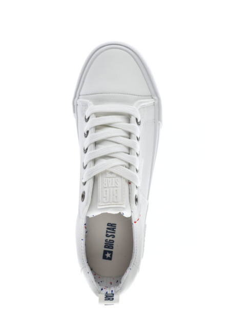 Sneakersy damskie białe BIG STAR KK274005 Sneakersy damskie białe BIG STAR KK274005