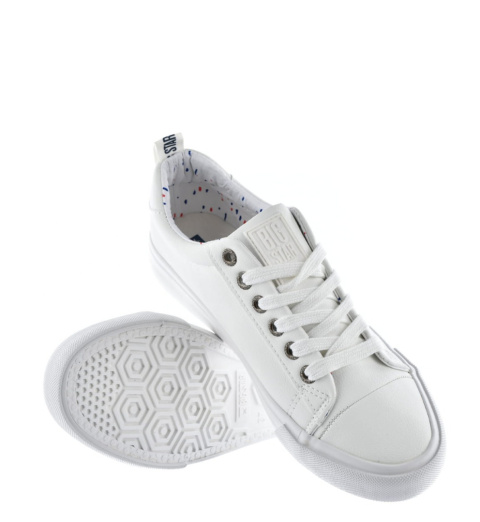 Sneakersy damskie białe BIG STAR KK274005 Sneakersy damskie białe BIG STAR KK274005