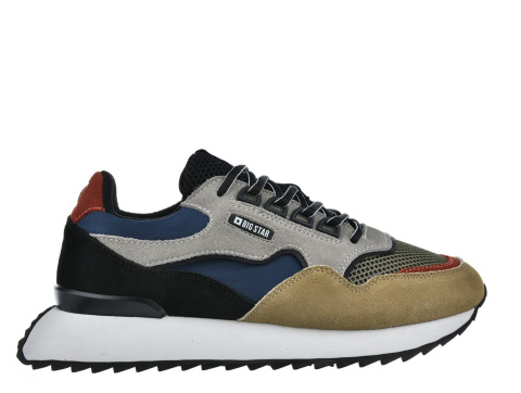 Sneakersy męskie MEMORY FOAM SYSTEM BIG STAR NN174320 beż Sneakersy męskie MEMORY FOAM SYSTEM BIG STAR NN174320 beż