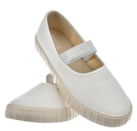 Tenisówki damskie Big star Shoes NN274601 biały Tenisówki damskie Big star Shoes NN274601 biały