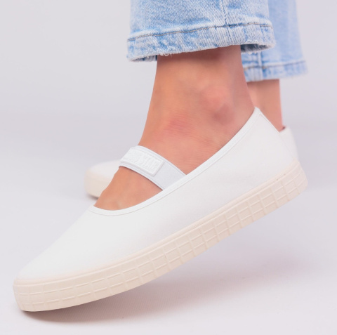 Tenisówki damskie Big star Shoes NN274601 biały Tenisówki damskie Big star Shoes NN274601 biały