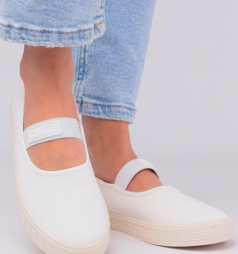 Tenisówki damskie Big star Shoes NN274601 biały Tenisówki damskie Big star Shoes NN274601 biały
