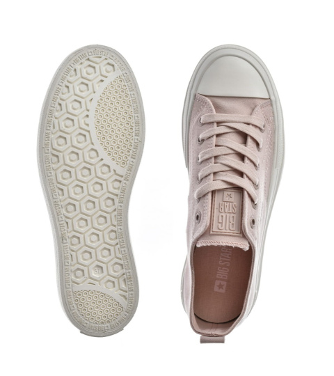 Trampki damskie BIG STAR SHOES LL274970 nude Trampki damskie BIG STAR SHOES LL274970 nude