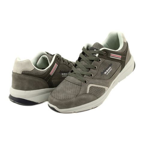 Sneakersy męskie Mc.Braun 20MN03-2122 szary Sneakersy męskie Mc.Braun 20MN03-2122 szary