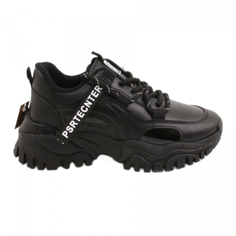 Sneakersy damskie czarne