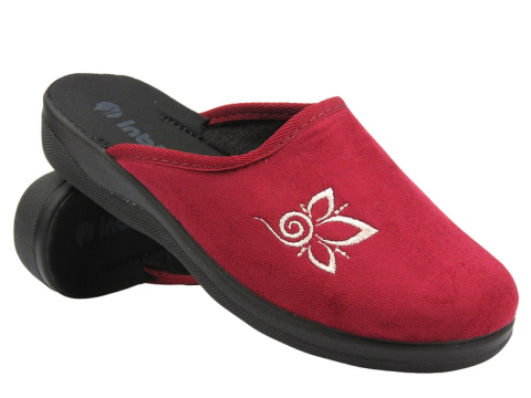 Kapcie damskie Inblu CU-02D bordo Kapcie damskie Inblu CU-02D bordo