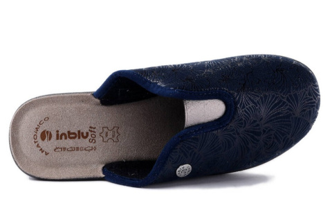 Kapcie damskie Inblu GI-21 granat Kapcie damskie Inblu GI-21 granat
