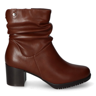 Skórzane botki damskie Sergio Leone BT25636-S brąz