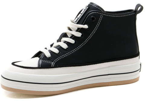 Sneakersy damskie Big Star Shoes OO274062 czarny Sneakersy damskie Big Star Shoes OO274062 czarny