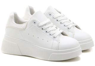 Sneakersy damskie Mc Braun PL23290 biały