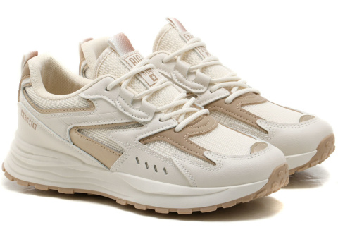 Sneakersy damskie BIG STAR NN274A096 beż Sneakersy damskie BIG STAR NN274A096 beż